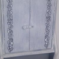 Détail du motif réalisé à la main