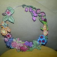 couronne de fleurs